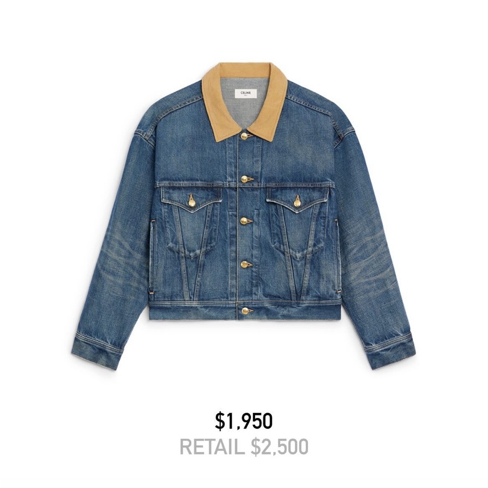 Celine jean jacket